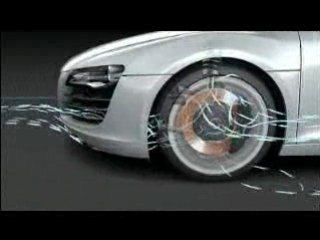 Audi R8 Aérodynamique