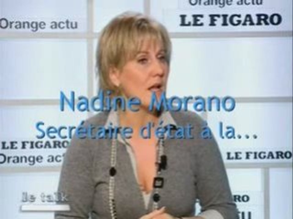 Nadine Morano, secrétaire d'Etat à la famille ?