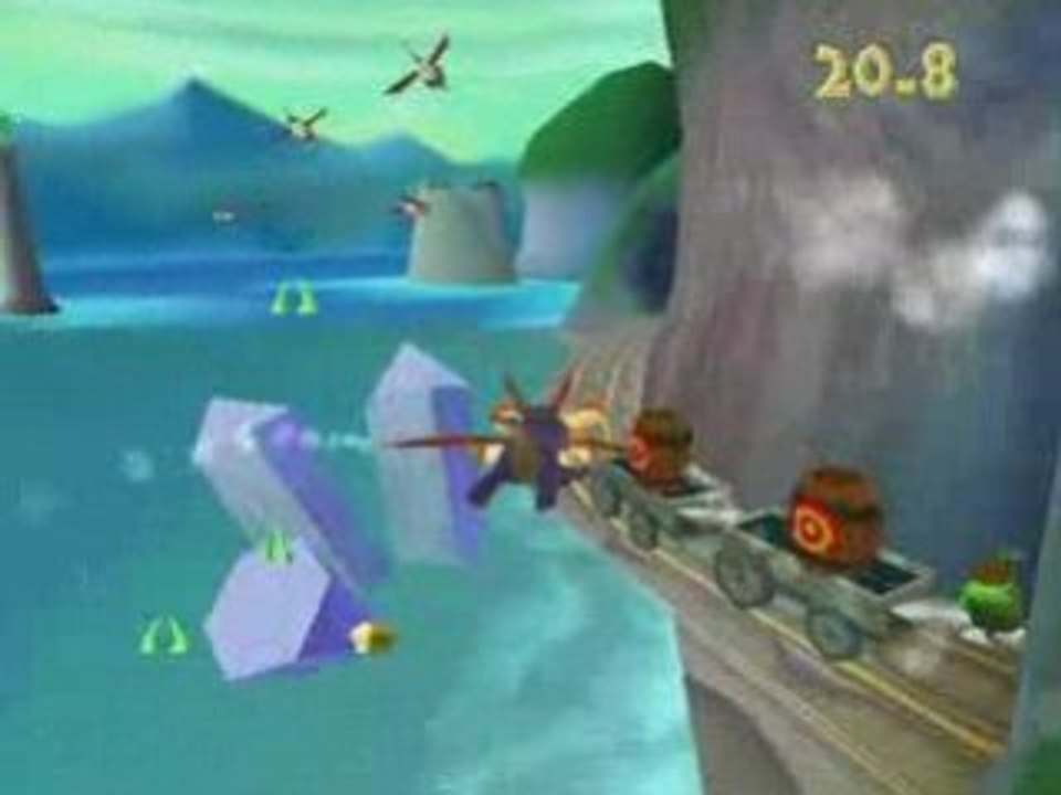 Spyro The Dragon Video Walkthrough 5 : Vol de Jour