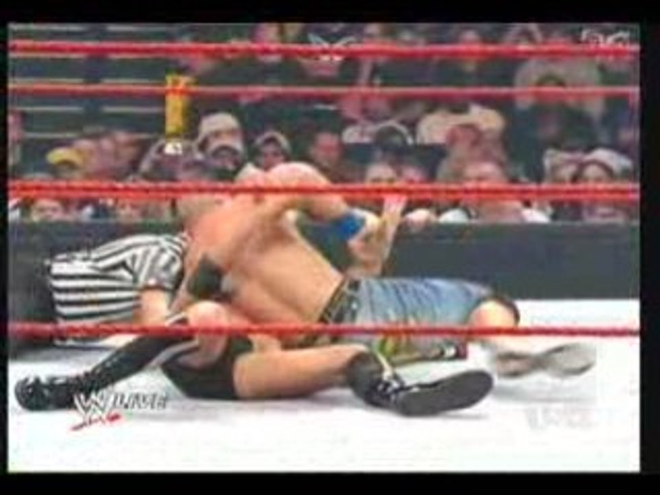 Raw 15.12.08 Orton Rhodes & Manu vs. Cena & Batista - Prt 1