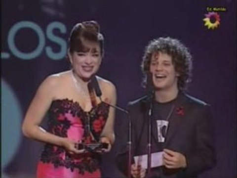 Premios Clarin 2008 Claribel Medina y Dario Lopilato