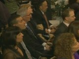 George Bush honours Hanukkah & recalls 'shoe attack'