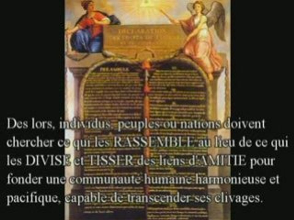 Déclaration des Droit de l'homme et du citoyen