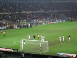 Juventus – Milan 4 – 2 - fine partita i ragazzi sotto curva