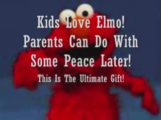 Sesame Street Elmo Inflatable Bed