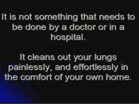How to Cure A Smokers Cough!