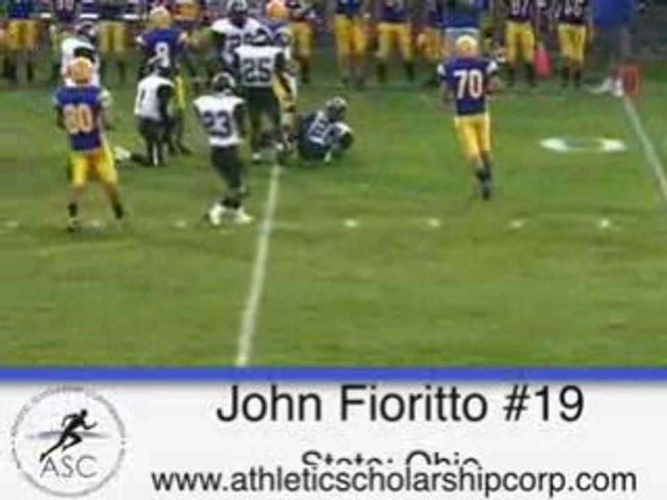 John Fioritto #19 QB/SS Football Highlights NDCL