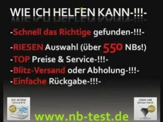 Ihr High End Notebook gibts hier! Video