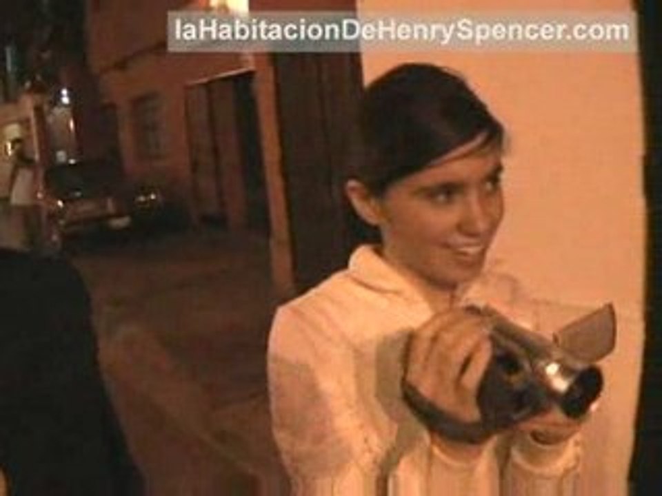 Videoblogueando con Javiera Mena en Lima, Perú
