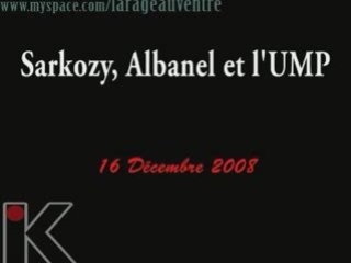 Sarkozy, albanel et l'ump