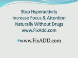 Help With ADD ADHD Natural Treatment Cures