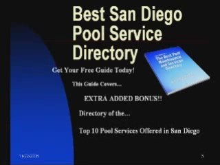 San Diego Pool Cleaning