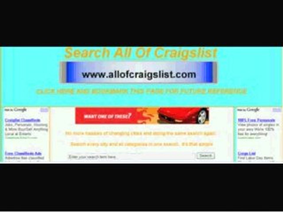 Craig's list