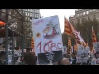 Manifestación Nissan Barcelona 24_10_08