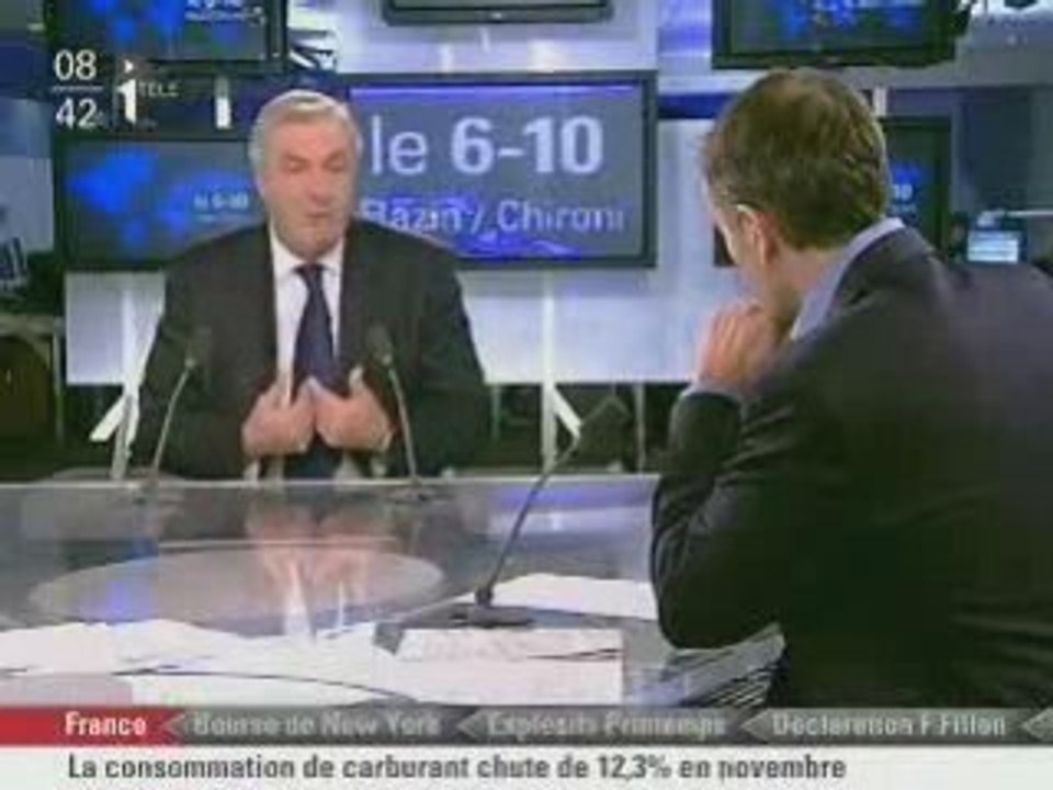 François Sauvadet, invité de I>Télé - 17.12.2008