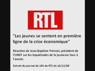 Les jeunes en 1ère ligne de la crise (UNEF)