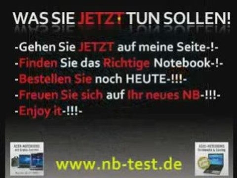 Laptop 15.4 Zoll? Gibts hier! Video