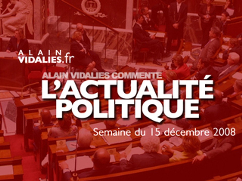 Semaine du 15 décembre 2008