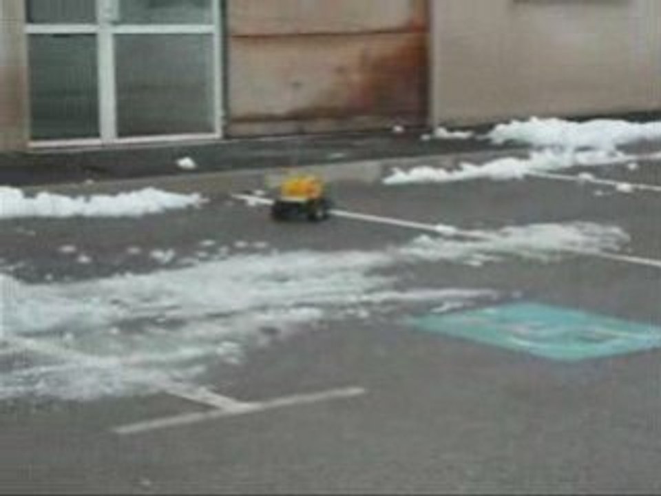 Lunch box dans la neige