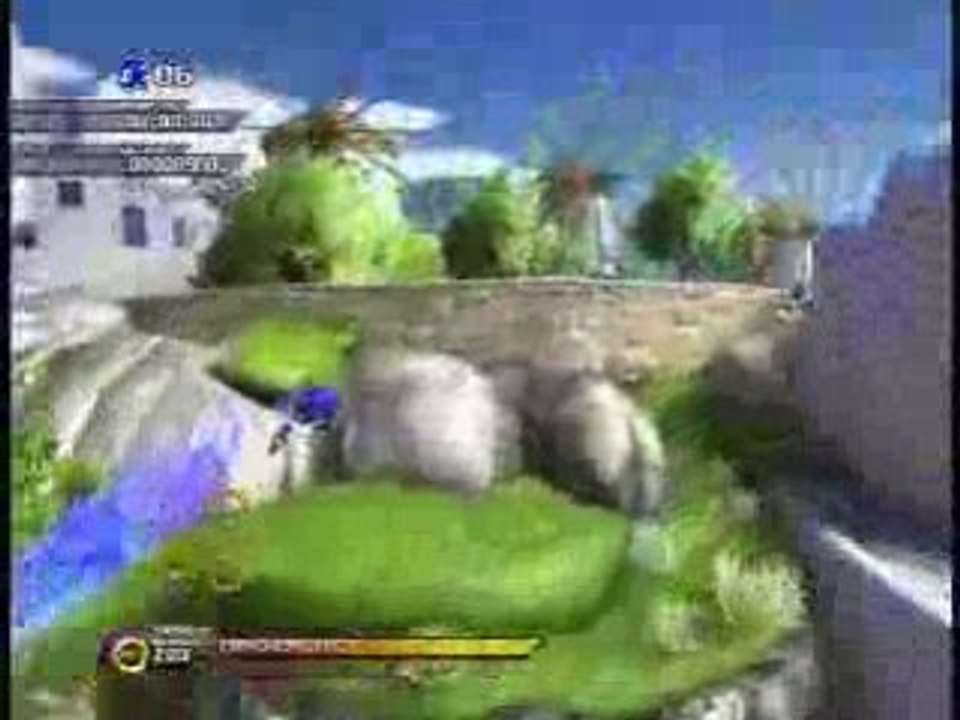 Sonic unleashed niveau en 1min 55