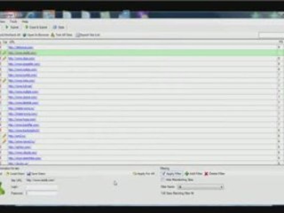 Social Bookmarking Tool with Proxy