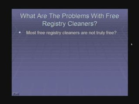 Top Registry Cleaners|Why Free Registry Cleaners Are A Scam