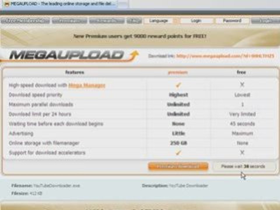 How to use MegaUpload.com - Nathan Hilton