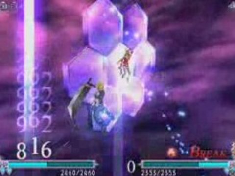 Dissidia Final Fantasy - Cloud vs Tina / Terra