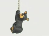 Black Bear Fan Pull - Bear Accessories