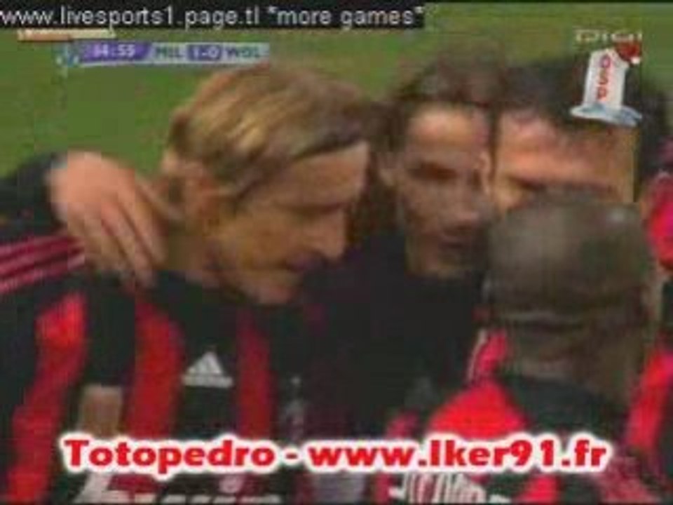 AC Milan- Wolfsburg (2-2) FC BRETTEVILLE/LAIZE