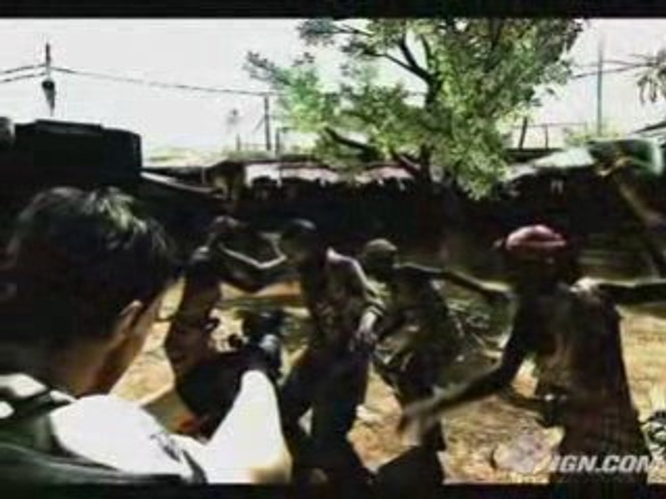 fuzzy hair in the end "resident evil"