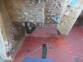 escalade, bloc bleu, secteur 1