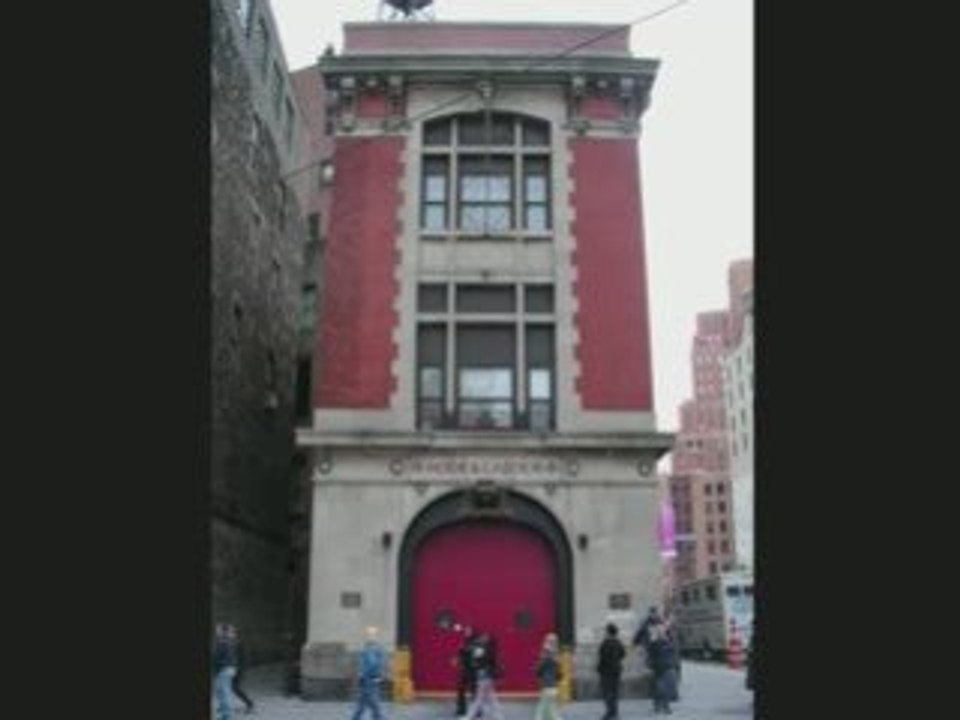 lieux tournage film ghostbusters caserne pompier new york