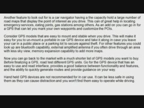 Considering a new GPS, Buying a GPS, download voices for GPS