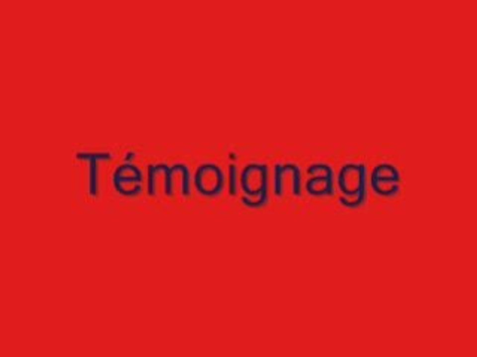 Témoignage Christophe helfrich