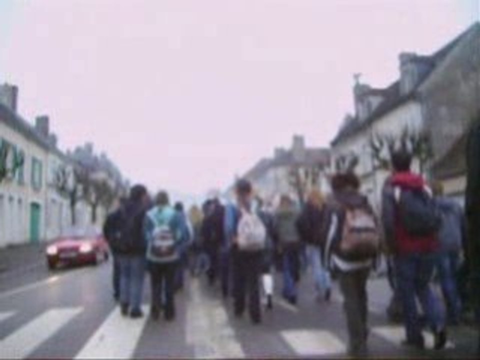 Manif du 18 décembre à Mortagne au Perche