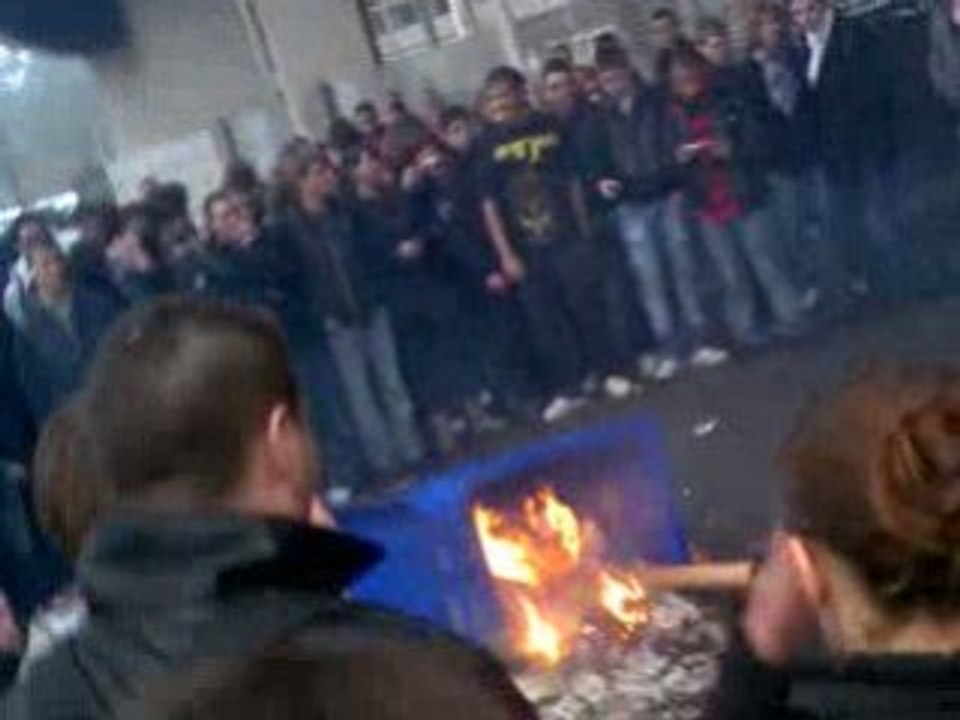 lycée le corbusier en blocus