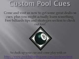 8 ball cue custom cues and billiard equipment