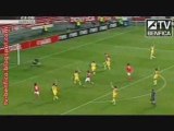 Benfica 0-1 Metalist (UEFA Cup 2008-2009) - Highlights