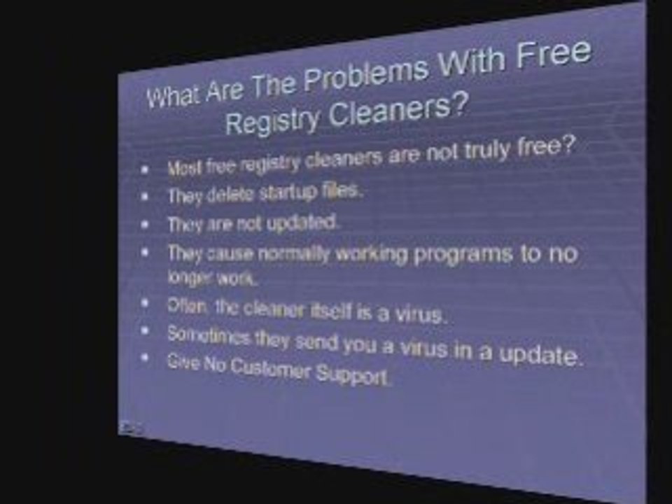 Top Registry Cleaners|Why Free Registry Cleaners Are A Scam