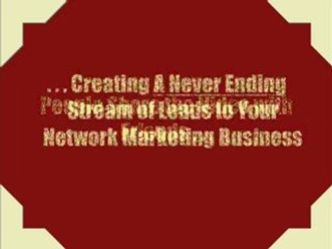 Network Marketing Leads Using Marketing Tools