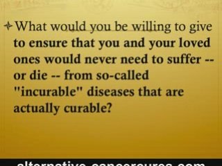 Alternative Cancer Cures