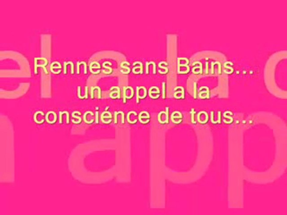 Bains forts de Rennes les Bains fermées !