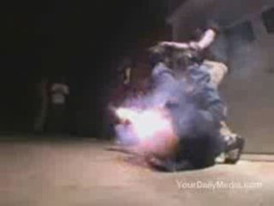 Feu artifice au fesses