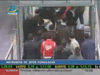 Metrobüs Seferleri Artacak