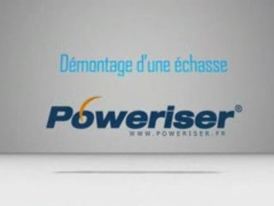 Demontage d'une échasses urbaines