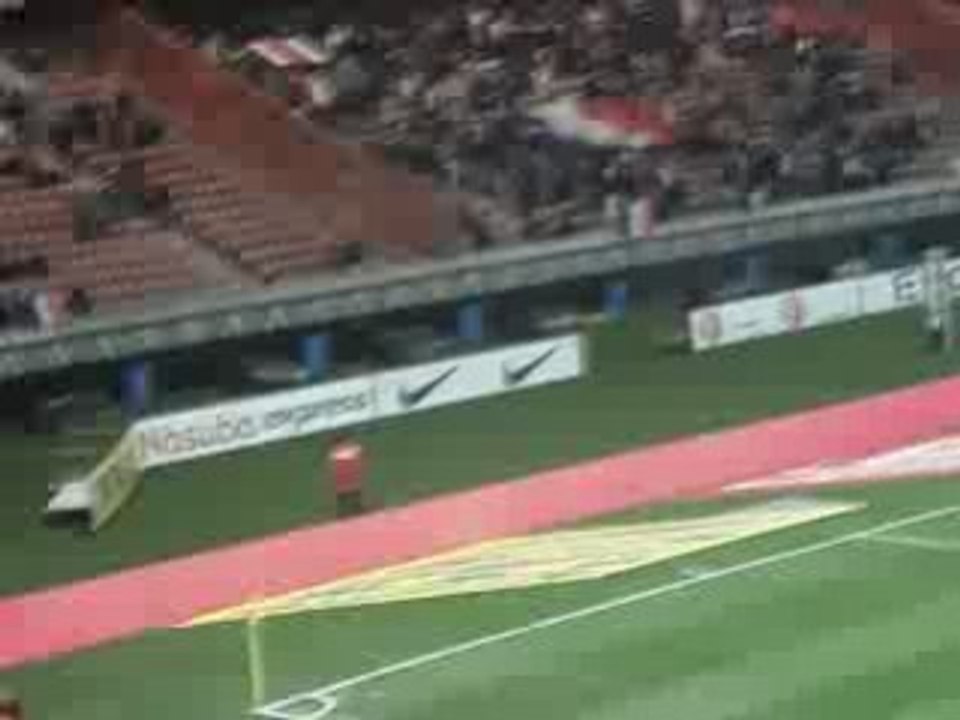 PSG SANTANDER UEFA ENTREE DES JOUEUR