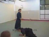 Aikido master Raynald Fleury: various Kokyu Nage