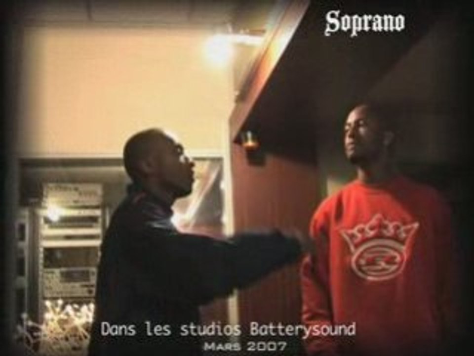 Piero Feat.Soprano au Studio