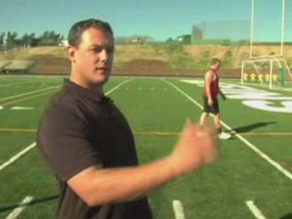 Broad Jump Football Drill